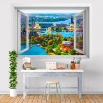 Vinyl window 3D Stockholm