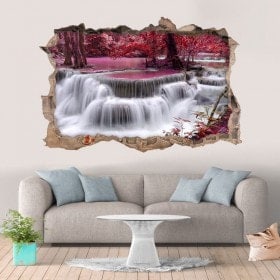 Vinyl 3D waterfalls Thailand