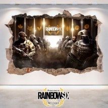 Vinyl 3D Tom Clancy's Rainbow Six Siege Pro League