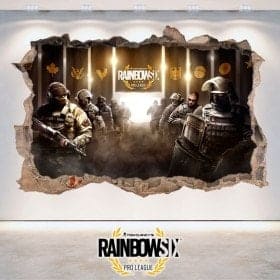 Vinyl 3D Tom Clancy's Rainbow Six Siege Pro League