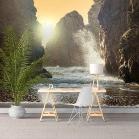 Photo wall murals Sun on the beach