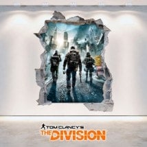 Decorative vinyl 3D Tom Clancy's The Division
