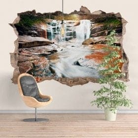 Vinyl decorative Cascades mountain 3D