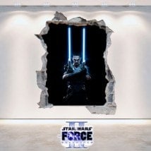 Decorative vinyl Star Wars The Force Unleashed 2