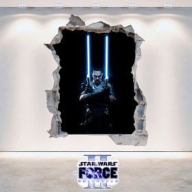 Decorative vinyl Star Wars The Force Unleashed 2