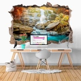 Vinyl decorative waterfalls 3D