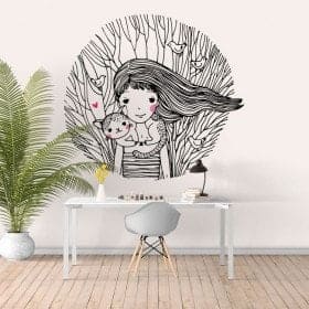Decorative vinyl Animal love