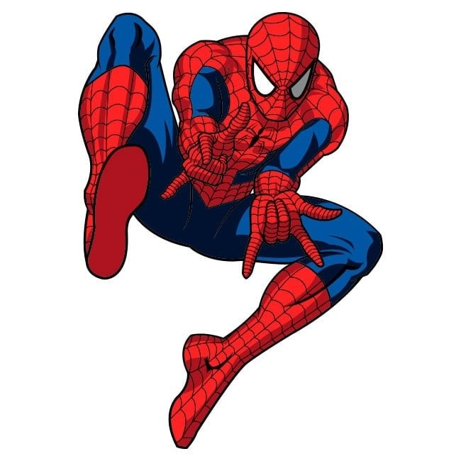 Spiderman vinyl stickers