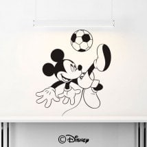 Vinyl Mickey Mouse soccer