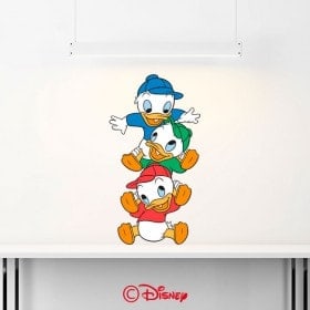 Nephews Donald Duck decorative vinyl