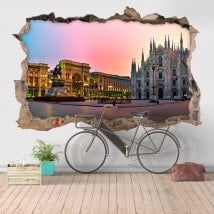 Vinyl 3D Cathedral Duomo Milan Italy