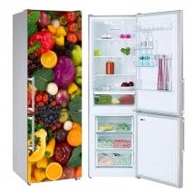 Decorative stickers refrigerators vegetables and fruits