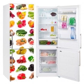 Vinyls for refrigerators vegetable fruits and vegetables