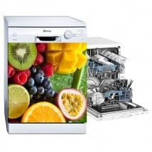 Fruits stickers dishwashers