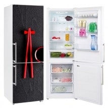 Chopsticks stickers refrigerators