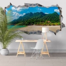 3D vinyls panoramic island Langkawi Malaysia