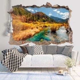 3D stickers nature