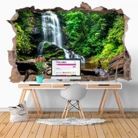 Wall stickers 3D waterfalls Catawba Old Fort
