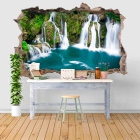 Wall stickers 3D waterfalls in Martin Brod