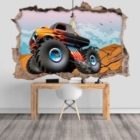 Wall stickers 3D bigfoot