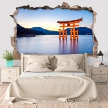 Wall stickers Torii 3D