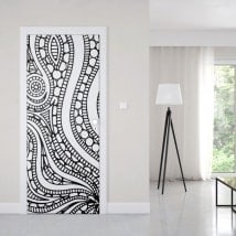 Vinyls for doors lines and dashes