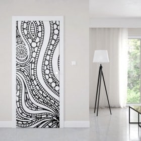Vinyls for doors lines and dashes