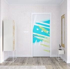 Stickers for doors tropical passion