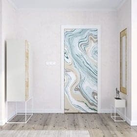 Vinyls for doors marble colors