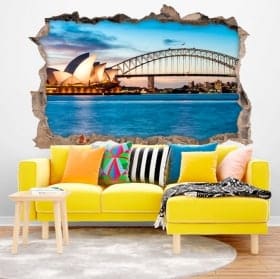 Sydney Australia 3D Wall Decal