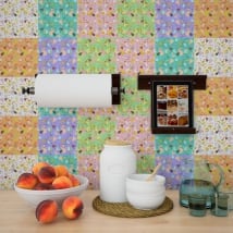 Vinyl adhesive tiles