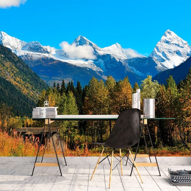Wall Murals Canada Banff National Park - Vinyl Wall Murals Canada Wall Murals Canada Banff National Park - Vinyl Wall Murals Canada