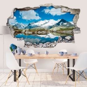 Wall stickers Swiss Alps 3D