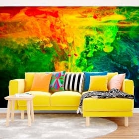 Vinyl wall murals psychedelic