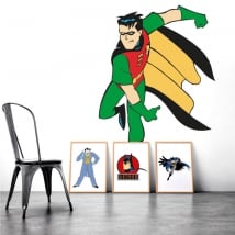 Decorative vinyl robin