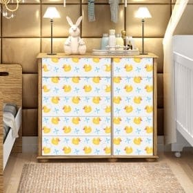 Vinyl drawers of baby