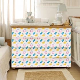 Vinyl for baby furniture