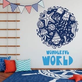 Children vinyls wonderful world