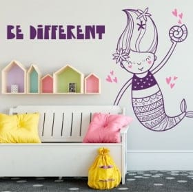 Decorative vinyl walls siren be different