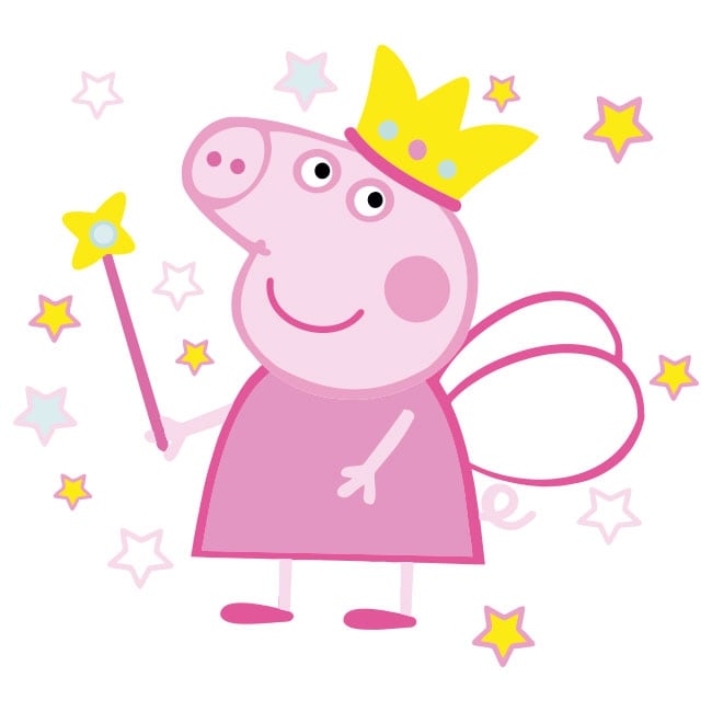 Adhesive vinyl and stickers peppa pig