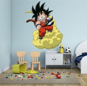 Children's vinyl dragon ball son goku