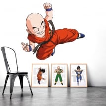 Adhesive vinyl and stickers dragon ball krilin
