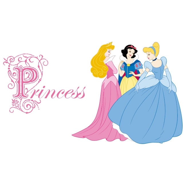 Vinilos y pegatinas princesas disney