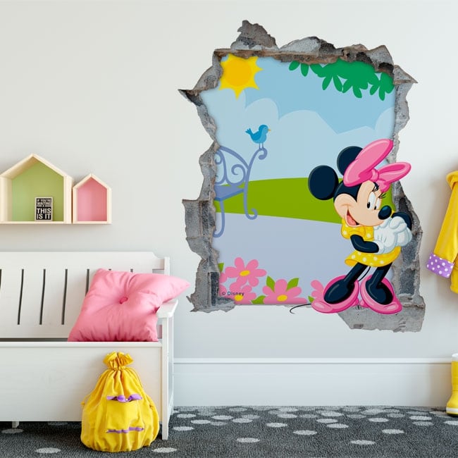 Wall Stickers & Murals Disney Minnie Mouse Wall Decal Minnie Mouse