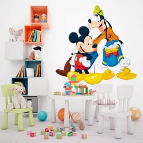 Children's vinyl disney mickey and pluto