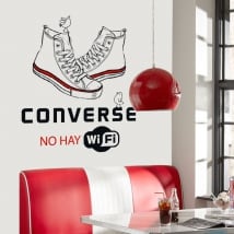 Adhesive vinyl and stickers converse there is no wifi