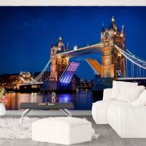 Wall murals vinyl london tower bridge