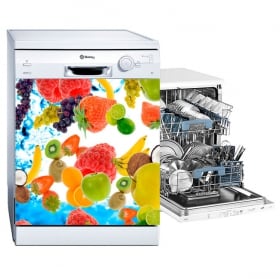 Vinyls for dishwashing fruits with milk