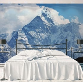 Wall murals Swiss Alps mountains