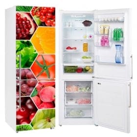 Decorative vinyl for refrigerators